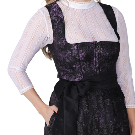 Blusa Oktoberfest Cuello Damas Blanco