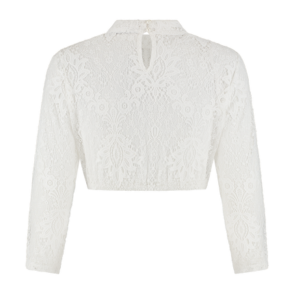 Blusa Oktoberfest Encaje Damas Blanco