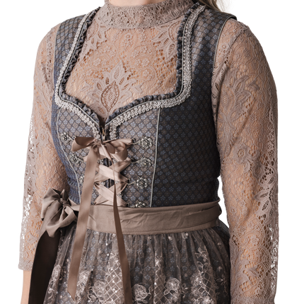 Blusa Oktoberfest Marrón Señoras