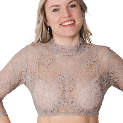 Blusa Oktoberfest Marrón Señoras