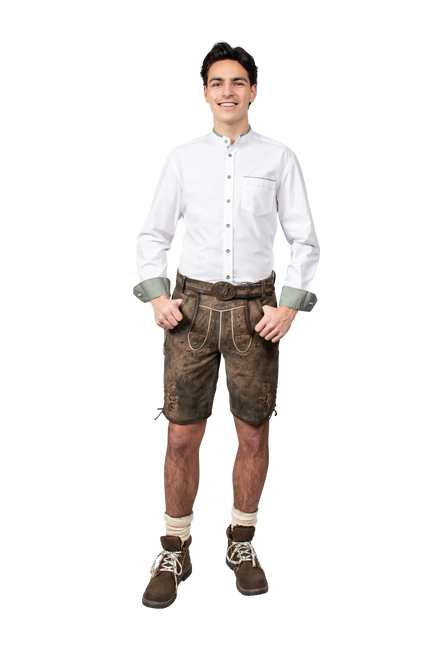 Blusa Oktoberfest Blanco Hombre