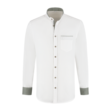 Blusa Oktoberfest Blanco Hombre