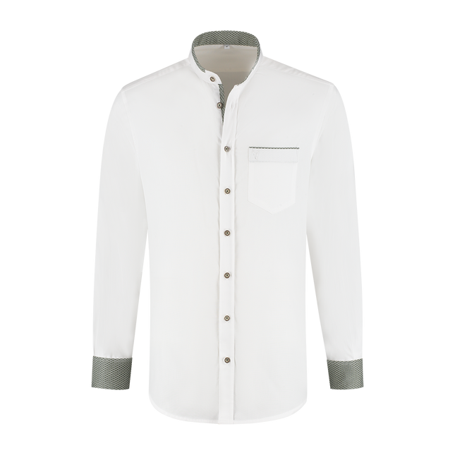Blusa Oktoberfest Blanco Hombre