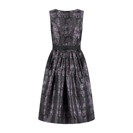 Vestido Dirndl Negro Oktoberfest Señoras Encaje