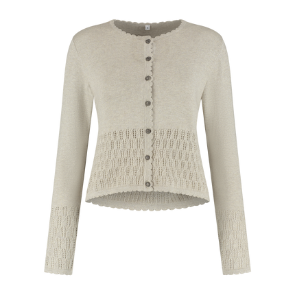 Chaleco Oktoberfest Beige Mujer