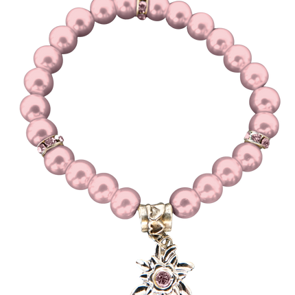 Pulsera rosa Gema