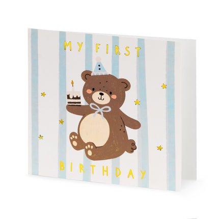 Tarjeta Oso 14cm