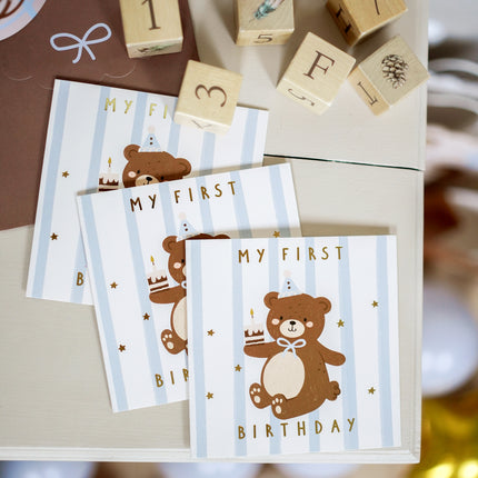Tarjeta Oso 14cm