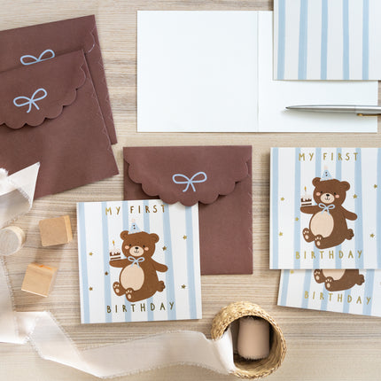 Tarjeta Oso 14cm