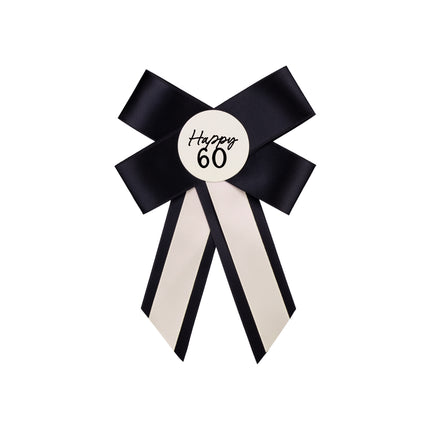 60 Años Botón Lazo 17cm