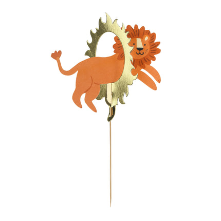 León para tarta 16 cm