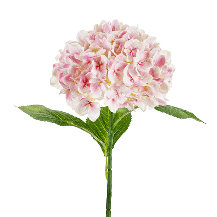 Flor Falsa Hortensia Rosa 69cm