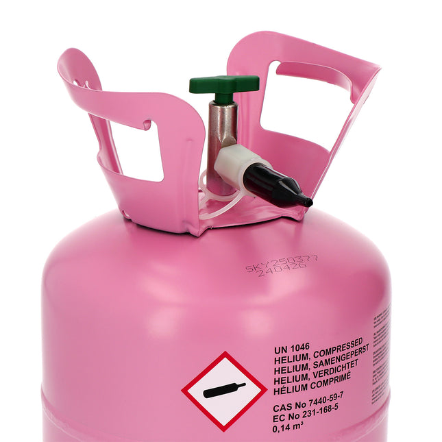 Depósito de helio para 20 globos