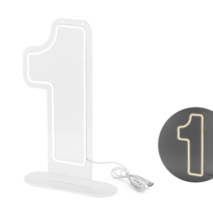 1 Figura de Luz Blanca 50cm