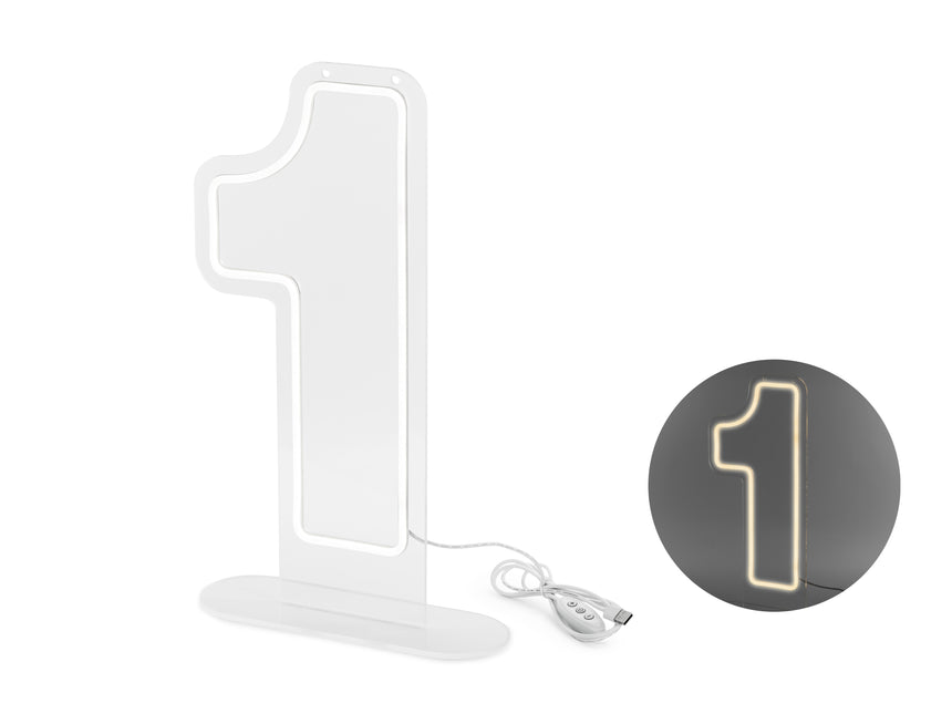 1 Figura de Luz Blanca 50cm
