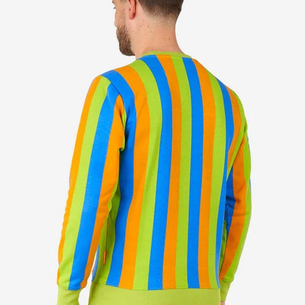 Jersey de Barrio Sésamo con Bert y Ernie para hombre, multicolor