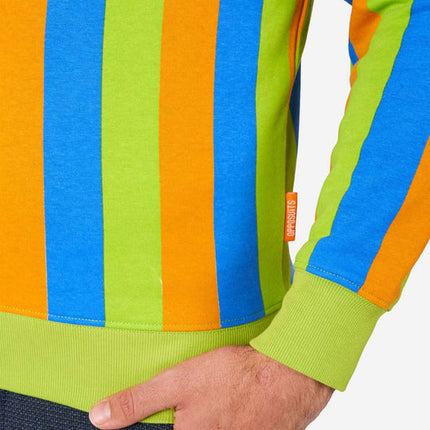 Jersey de Barrio Sésamo con Bert y Ernie para hombre, multicolor
