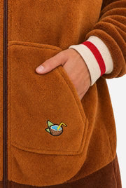 Pijama de mono de mono unisex marrón