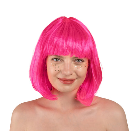 Peluca rosa Cleopatra