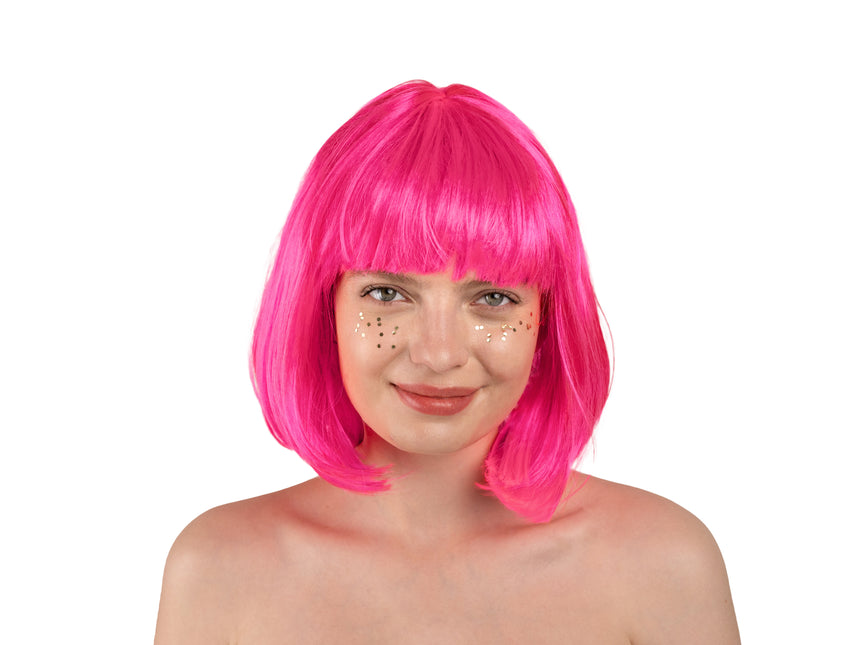 Peluca rosa Cleopatra