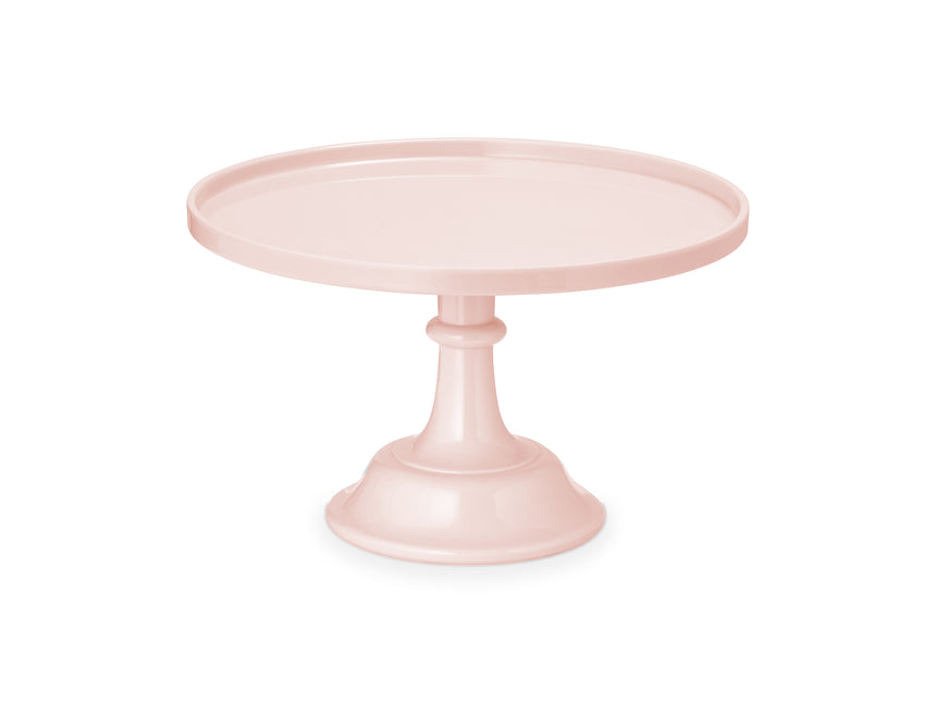 Plato para tarta rosa 24cm