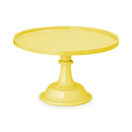 Plato para tarta amarillo 24cm