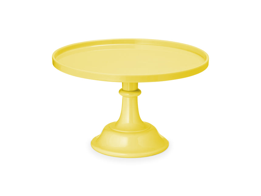 Plato para tarta amarillo 24cm
