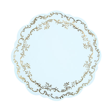 Salvamanteles azul 35cm 6uds
