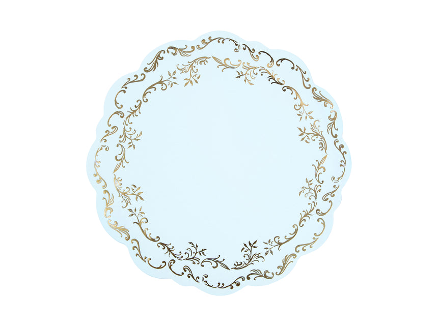 Salvamanteles azul 35cm 6uds