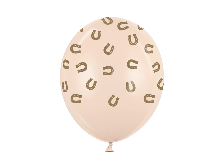 Globos Nude Herraduras 30cm 50pcs