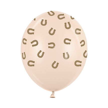 Globos Nude Herraduras 30cm 50pcs