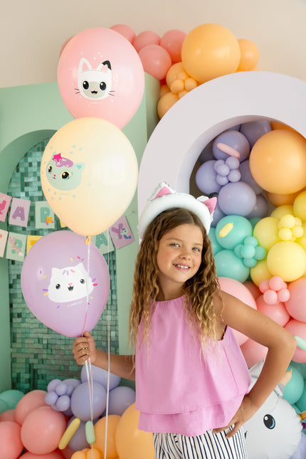 Globos 30 cm, Casa de muñecas de Gabby