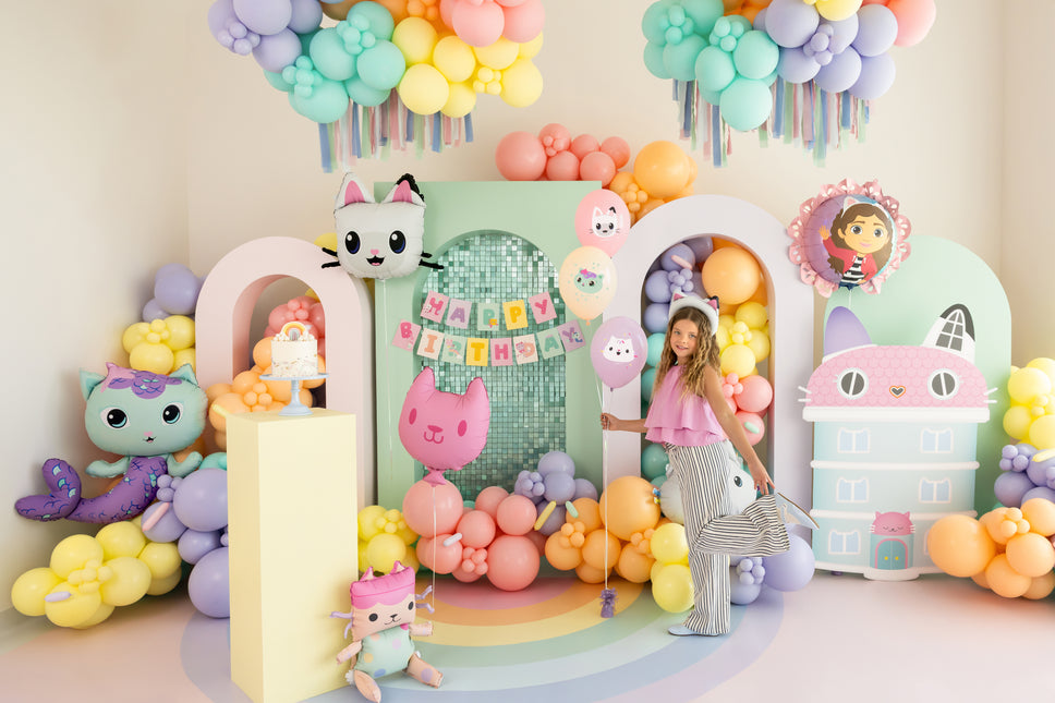 Globos 30 cm, Casa de muñecas de Gabby