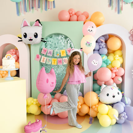 Globos 30 cm, Casa de muñecas de Gabby