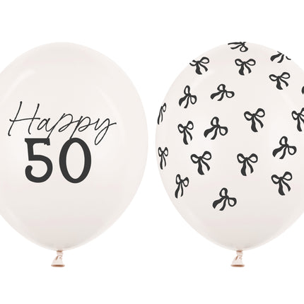 Globos 50 Años 30cm 50pcs