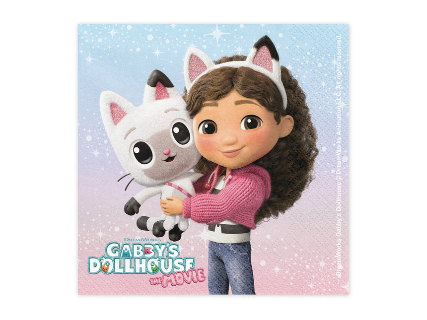 Servilletas Casa de muñecas Gabby 33 x 33 cm