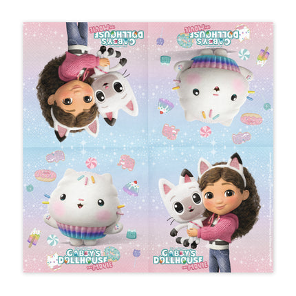 Servilletas Casa de muñecas Gabby 33 x 33 cm