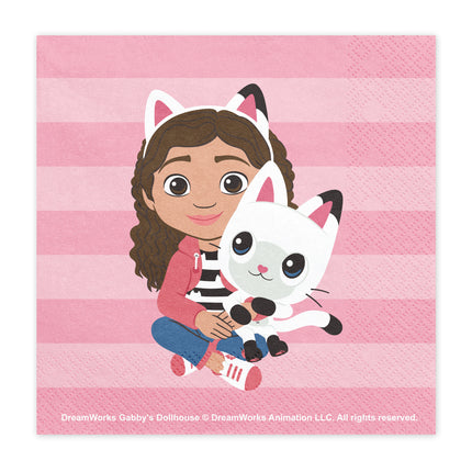 Servilletas Gabby's Dollhouse, 33 x 33
