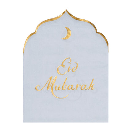 Servilletas Eid Mubarak 23cm 12pcs