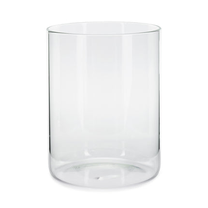 Portavelas Transparente 17cm