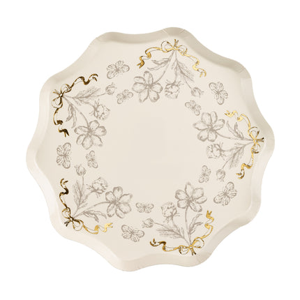 Platos Flores 20cm 6ud