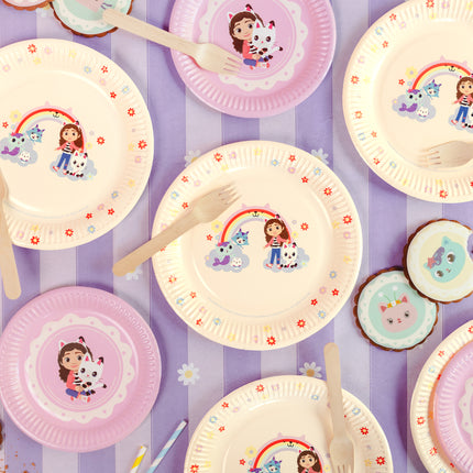 Platos Casa de muñecas de Gabby, 23 cm