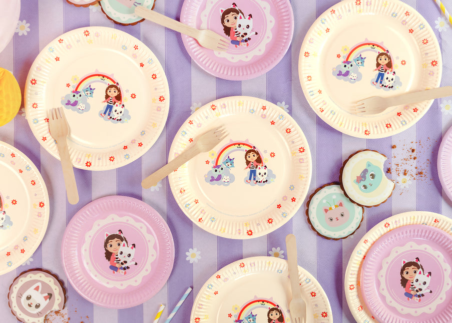 Platos Casa de muñecas de Gabby, 23 cm