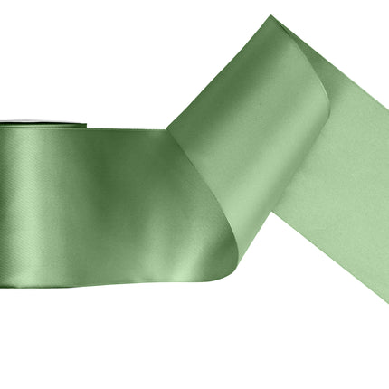 Cinta Verde Oscuro Satinada 25m