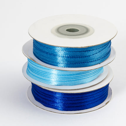 Cinta Azul 3Mm Brillo 50m