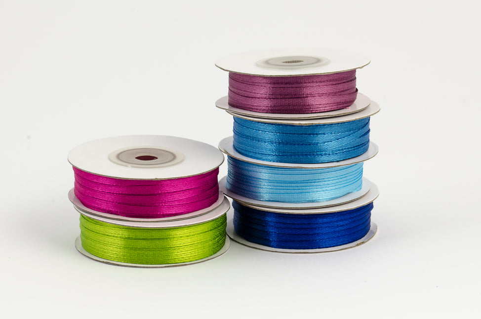 Cinta Azul 3Mm Brillo 50m