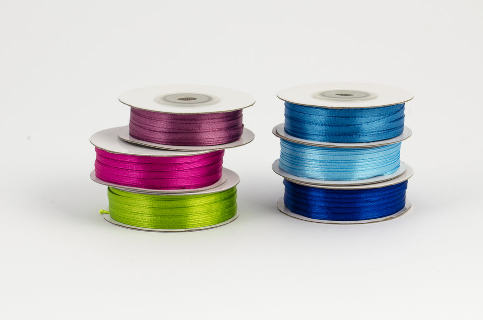 Cinta Azul 3Mm Brillo 50m