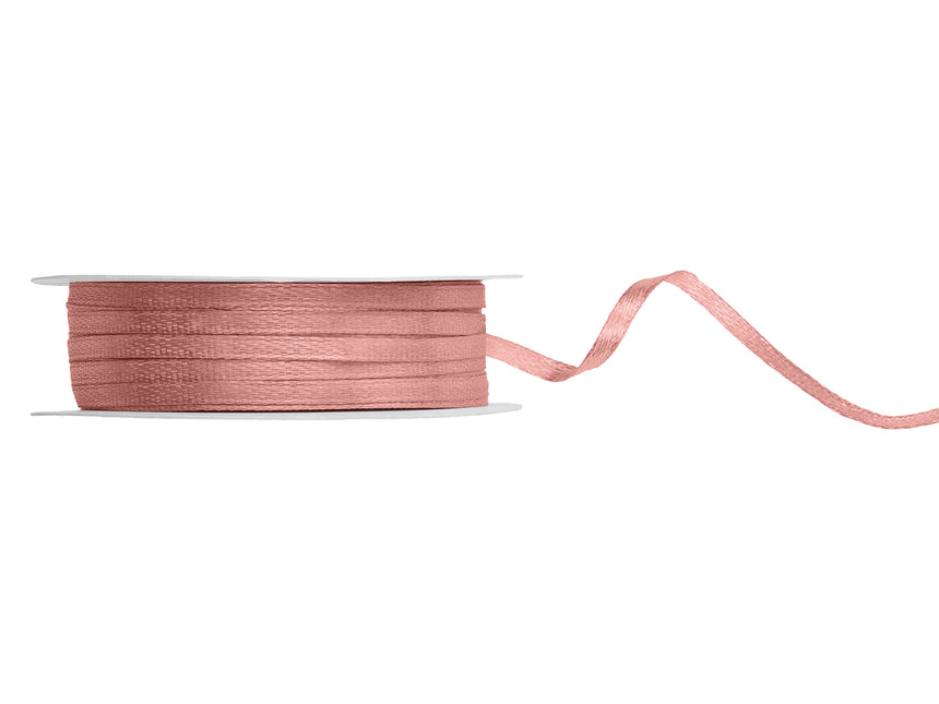 Cinta rosa claro 3Mm Raso 50m