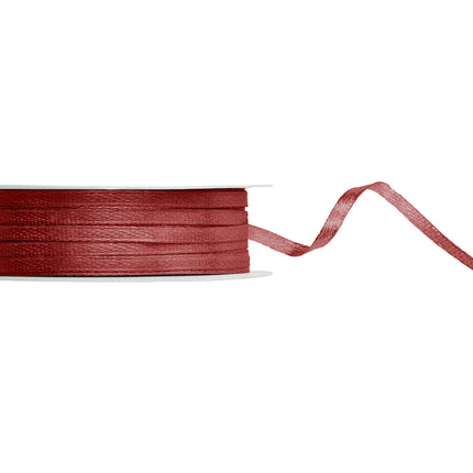 Cinta Roja Burdeos 3Mm 50m