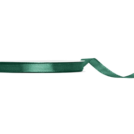 Cinta Verde Oscuro 6Mm Satinada 25m